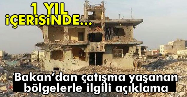 Bakan Özhaseki: '1 sene içinde evi yıkılmış herkese...'