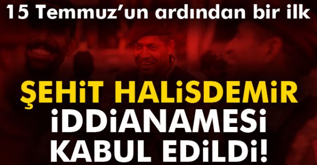 Şehit Ömer Halisdemir iddianamesi kabul edildi